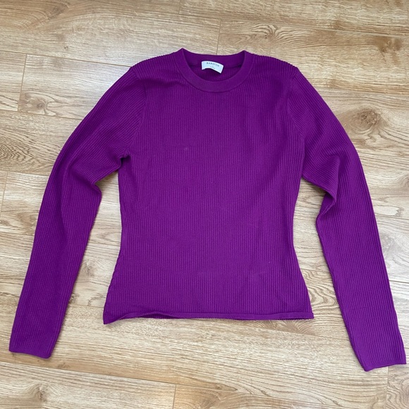 Aritzia babaton Waldorf sculpt knit long sleeve size L - Picture 8 of 8